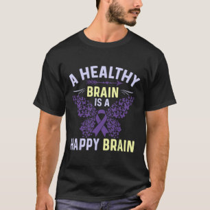 Heimerheimer Brain Injury Design Purple Heimerheim T-Shirt