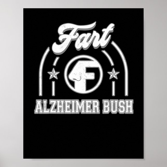 Heimerheimer Bush Fart Funny  Poster (Front)