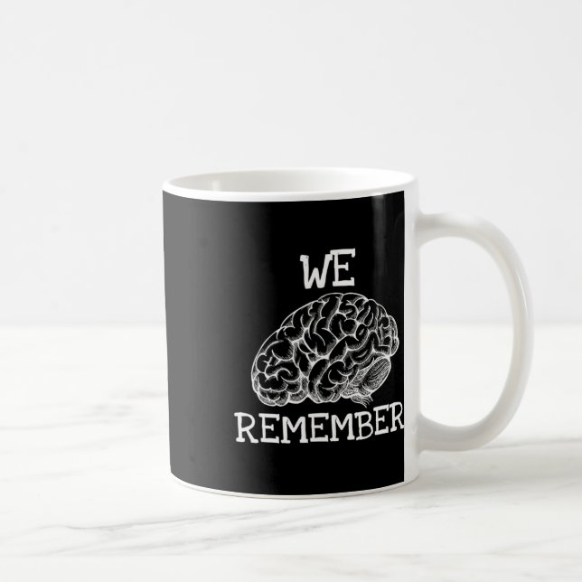 Heimerheimer Dementia We Remember When Loved Ones  Coffee Mug (Right)