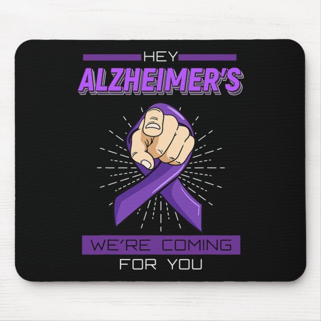 Heimerheimer Disease Brain Memory Loss Dementia Gi Mouse Pad (Front)
