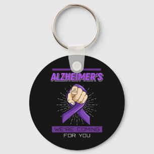 Heimerheimer Disease Shirt Brain Memory Loss Demen Key Ring