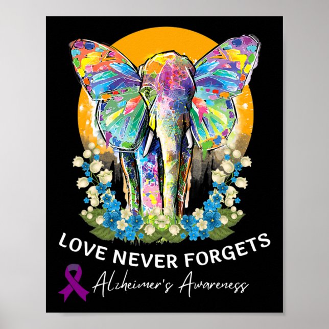 Heimerheimer Elephant Love Never Forgets Heimerhei Poster (Front)