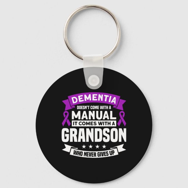 Heimerheimer. For Dementia  Key Ring (Front)