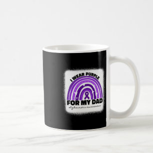 Heimerheimer I Wear Purple For My Dad Heimerheimer Coffee Mug