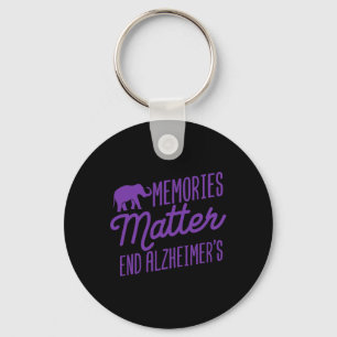 Heimerheimer Memories Problem Purple Elephant Key Ring