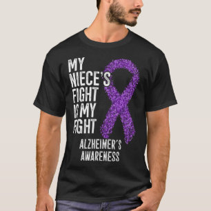 Heimerheimer My Niece's Fight Is My Fight Heimerhe T-Shirt