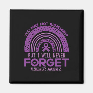Heimerheimer Never Forget Dementia Patients Purple Magnet