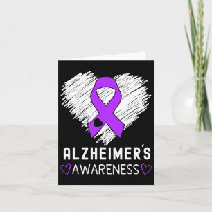 Heimerheimer Purple Ribbon Dementia Heimerheimer's Card