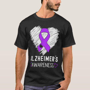 Heimerheimer Purple Ribbon Dementia Heimerheimer's T-Shirt