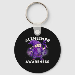 Heimerheimer S Awareness Month T Heimerheimer Gnom Key Ring
