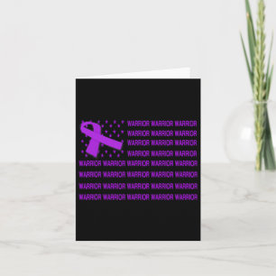 Heimerheimer Warrior Awareness - Usa Flag Purple R Card