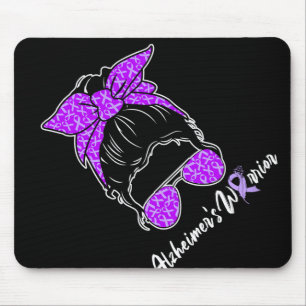 Heimerheimer's Awareness A Messy Bun Heimerheimer' Mouse Pad