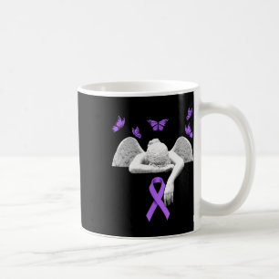 Heimerheimer's Awareness Angel Purple Ribbon Butte Coffee Mug