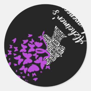 Heimerheimer's Awareness Brain Disorder Classic Round Sticker