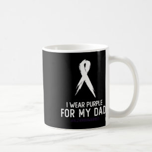 Heimerheimer's Awareness I Wear Purple For My Dad Coffee Mug