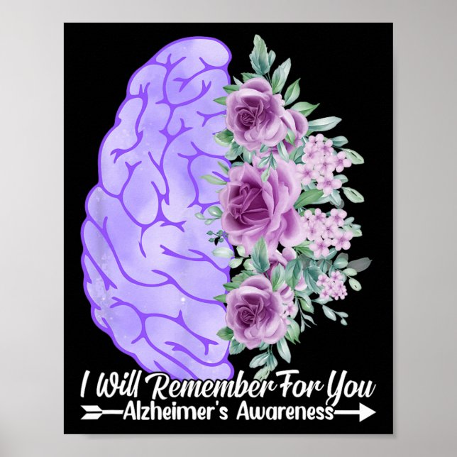 Heimerheimer's Awareness I Will Remember For You B Poster (Front)