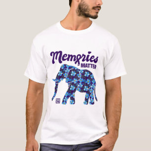 Heimerheimer's Awareness Myosotis Forget Me Not Fl T-Shirt