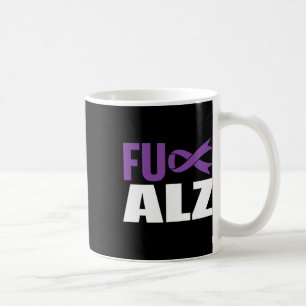 Heimerheimers Awareness Purple Ribbon End Heimer H Coffee Mug
