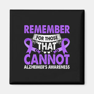 Heimerheimer's Awareness Remember For Those Purple Magnet