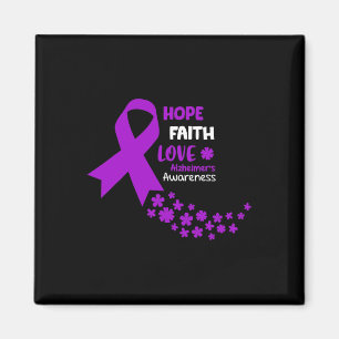 Heimerheimers Awareness Tee Hope Faith Love Heimer Magnet