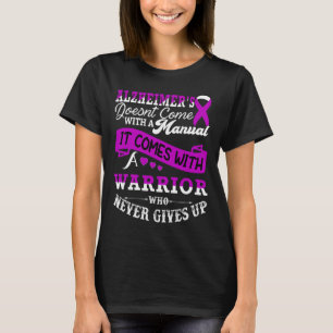 Heimerheimer's Awareness Warrior Support Heimerhei T-Shirt
