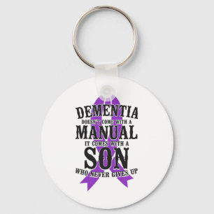 Heimerheimer's Dementia Awareness Support Dad Mum  Key Ring