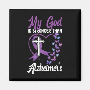 Heimerheimer's Dementia Awareness Support Faith Go Magnet