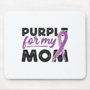Heimerheimer's Dementia Awareness Support Mum Purp Mouse Pad