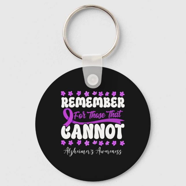 Heimerheimer's Dementia Awareness Support Remember Key Ring (Front)