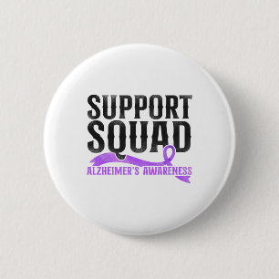 Heimerheimer's Dementia Awareness Support Vintage  6 Cm Round Badge