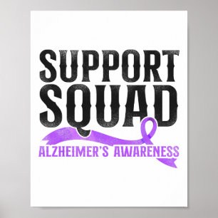 Heimerheimer's Dementia Awareness Support Vintage  Poster