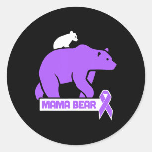 Heimerheimers Dementia Heimerheimer Disease Awaren Classic Round Sticker