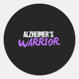 Heimerheimers Dementia Heimerheimer Disease Awaren Classic Round Sticker
