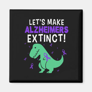 Heimerheimer's Dinosaur Funny Lets Make It Extinct Magnet