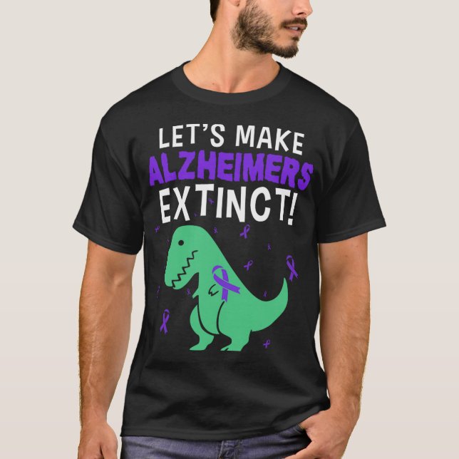 Heimerheimer's Dinosaur Funny Lets Make It Extinct T-Shirt (Front)