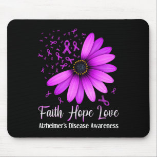 Heimerheimer's Disease Awareness Faith Hope Love P Mouse Pad