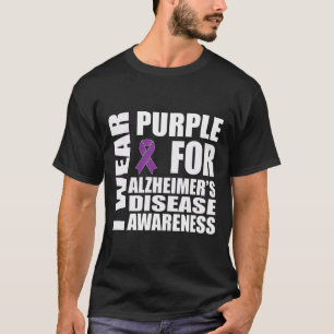Heimerheimer's Disease Awareness Purple Ribbon Sup T-Shirt