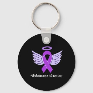 Heimerheimer's Warrior For Heimerheimer's Awarenes Key Ring