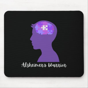 Heimerheimer's Warrior For Heimerheimer's Awarenes Mouse Pad