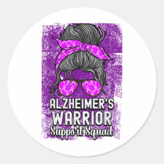 Heimers Awareness _8  Classic Round Sticker