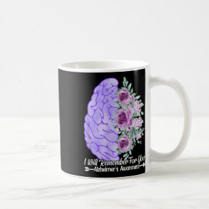 Heimers Awareness I Will Remember For You Brain Pu Coffee Mug