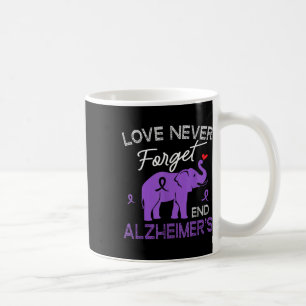 Heimers Awareness Love Never Forgets End Heimers  Coffee Mug