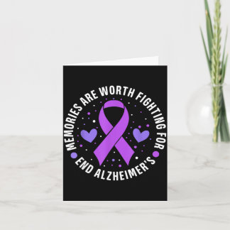 Heimers Awareness Memories Are Worth Fighting For Card