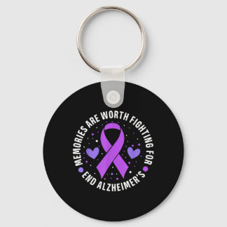 Heimers Awareness Memories Are Worth Fighting For Key Ring
