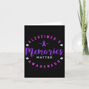 Heimers Awareness Memories Long Sleeve Card