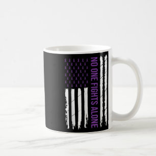 Heimers Awareness Purple Ribbon Dementia Mum Dad G Coffee Mug
