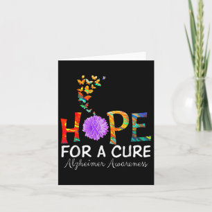 Heimers Awareness Shirt Hope For A Cure Clic Gift Card