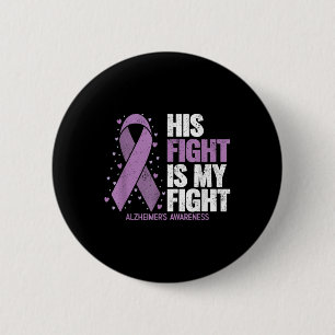 Heimers Shirt His Fight Is My Fight Heimers Awaren 6 Cm Round Badge