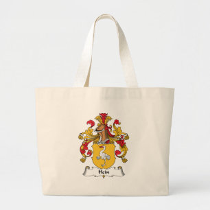 Hein Family Crest Large Tote Bag