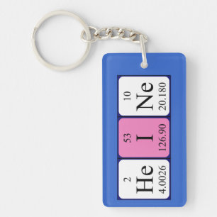 Heine periodic table name keyring
